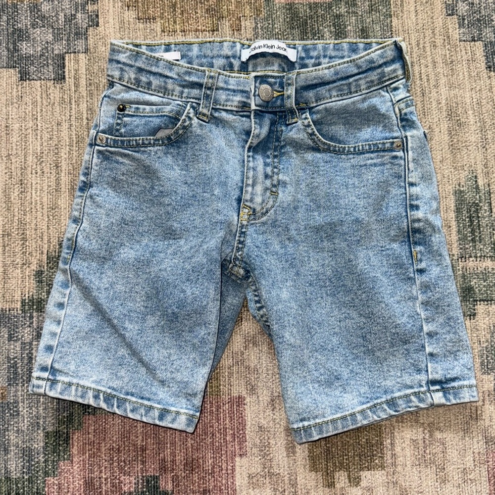 Vintage kids Calvin Klein Jeans shorts sz 8 slim